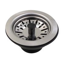 Válvula de Escoamento 3-1/2" Americana Grascan Incolor/Inox/ABS Preto