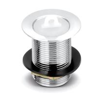 Válvula de Escoamento Inox Para Tanque Cromada 1.14 sem Ladrão