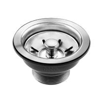 Válvula De Escoamento P/Cozinha Americana 4.1/2 Inox Docol Válvula De Escoamento P/Cozinha Americana 4.1/2 Inox Docol