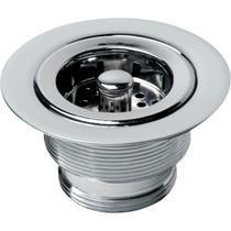 Válvula de Escoamento para Cozinha 3.1/2" X 1.1/2" com Cesta de Metal Válvula de Escoamento para Cozinha 3.1/2" X 1.1/2" com Cesta de Metal