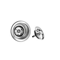 Válvula de Escoamento para Cozinha 4.1/2" sem Escape em Aço Inox e Polipropileno Docol