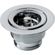 Válvula de Escoamento para Cozinha 4.1/2" X 1.1/2" com Cesta de Metal Válvula de Escoamento para Cozinha 4.1/2" X 1.1/2" com Cesta de Metal