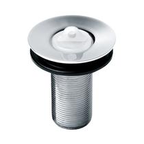 Válvula de Escoamento para Lavatorio 7/8" sem Ladrão com Tampa Plástica Complementos