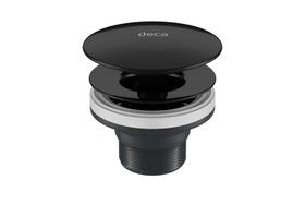 Válvula de Escoamento para Lavatórios Cubas e Bide 1601.BL.NO Black Noir - Deca
