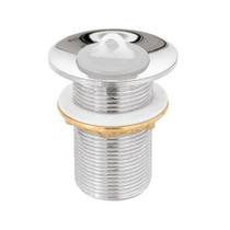 Válvula de Escoamento Romar Tanque c/ Arruela Acetal 1.1/4" 1605001 Cromado Válvula de Escoamento Romar Tanque c/ Arruela Acetal 1.1/4" 1605001 Cromado