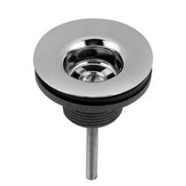 Válvula de Escoamento Universal para Lavatório 7/8" com Tampa Plástica Complementos