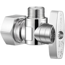 Válvula de Esfera Angular oiununo 1/4 de Volta 1/2" x 3/8" Compressão Válvula de Esfera Angular oiununo 1/4 de Volta 1/2" x 3/8" Compressão