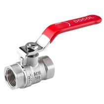 Válvula de Esfera com Alavanca Vermelha Docol