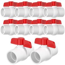 Válvula de esfera de PVC EPHECH SCH40 Válvula de tubo de água de PVC deslizante de 1 polegada Válvula de esfera de PVC EPHECH SCH40 Válvula de tubo de água de PVC deslizante de 1 polegada