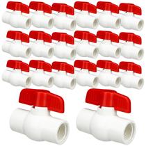 Válvula de esfera de PVC Válvula de corte 3/4" para abastecimento de água fria Válvula de esfera de PVC Válvula de corte 3/4" para abastecimento de água fria