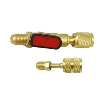 Válvula De Esfera De Refrigeração De Ar Condicionado SAE 1/4" Para Mangueiras De Carga R134A R410A