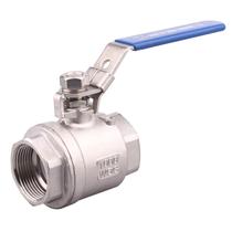 Válvula de esfera DERNORD em aço inoxidável 304 com porta completa 1,25 cm NPT