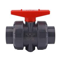 Válvula de esfera DERNORD PVC True Union 1,5 polegadas 200 PSI Válvula de esfera DERNORD PVC True Union 1,5 polegadas 200 PSI