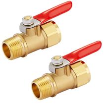 Válvula de esfera Minimprover Heavy Duty Brass 2 PCS 1/4 NPT