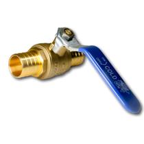 Válvula de esfera Pex XFITTING 1 polegada azul, 2 peças (2 pacotes) Válvula de esfera Pex XFITTING 1 polegada azul, 2 peças (2 pacotes)