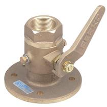 Válvula de esfera Seacock Perko 1-1/2 Bronze fabricada nos EUA Válvula de esfera Seacock Perko 1-1/2 Bronze fabricada nos EUA