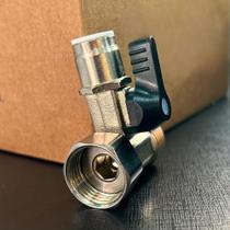 Válvula de Fechamento 1x2 x 1x2 x Tubo 3 x 8 RYBV02 Válvula de Fechamento 1x2 x 1x2 x Tubo 3 x 8 RYBV02