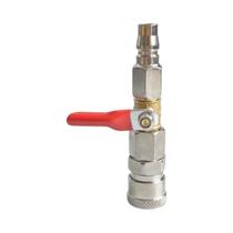 Válvula De Interruptor Pneumático Para Compressor De Ar, Conector Rápido Tipo Pistola On/Off, Tipo