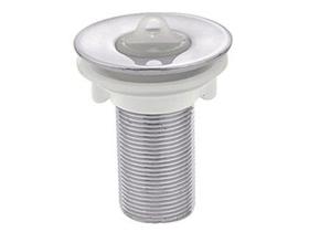 Válvula De Metal Lavatório 1603 Sem Ladrão Com Arruela De Plástico 7/8