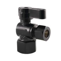 Válvula de Parada Angular Kingston Brass KF4310MB Preto Fosco