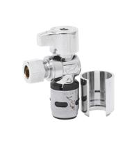 Válvula de parada angular SharkBite Evo Push Connect de 1/2 x 3/8" Válvula de parada angular SharkBite Evo Push Connect de 1/2 x 3/8"