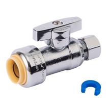 Válvula de parada reta SUNGATOR Water Shut Off 1/2 x 3/8 pol