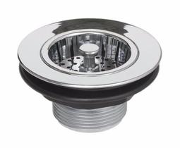 Válvula De Pia Americana Cromado Plástico Abs Overtime