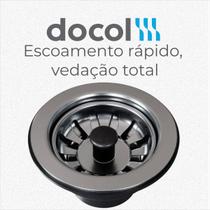 Válvula de Pia Americana Docol Cozinha Cuba 100% Aço Inox 3.1/2