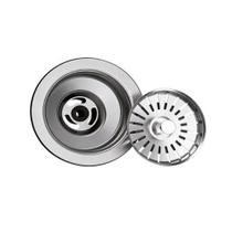 Válvula de Pia Inox 4 1-2 com Puxador Cromado para Lavatório Pádova