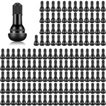 Válvula de pneu Stems Tottist TR412 Black Rubber 100 unidades