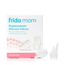 Válvula de reposição para bomba tira-leite Frida Mom tipo bico de pato, livre de BPA Válvula de reposição para bomba tira-leite Frida Mom tipo bico de pato, livre de BPA