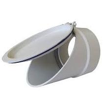 Valvula de retencao branca 100mm valeplast Valvula de retencao branca 100mm valeplast