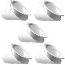 Válvula De Retenção Esgoto Para Canos 50Mm Kit 05 Un Válvula De Retenção Esgoto Para Canos 50Mm Kit 05 Un