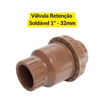 Válvula De Retenção/Pé com Crivo (Roscável ou Soldável) 3/4, 1", 1 1/2