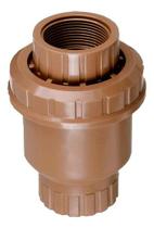 Válvula De Retenção Pvc Roscável De 1.1/2 50mm Polegada Válvula De Retenção Pvc Roscável De 1.1/2 50mm Polegada