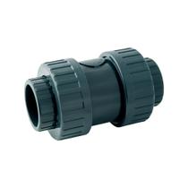 Válvula de Retenção PVC-U Dupla União 2'' Rosca Fêmea - Ideal para Sistemas Hidráulicos Válvula de Retenção PVC-U Dupla União 2'' Rosca Fêmea - Ideal para Sistemas Hidráulicos
