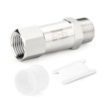 Válvula de retenção TAISHER 304 em aço inoxidável 1/8 NPT macho x 1/8 NPT fêmea Válvula de retenção TAISHER 304 em aço inoxidável 1/8 NPT macho x 1/8 NPT fêmea