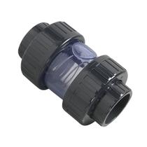Válvula de Retenção Transparente PVC-U Dupla União Fêmea/Fêmea 20mm Solda