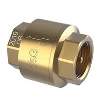 Valvula De Retenção Vertical 3/4 Pol. Com Mola Sede Metal