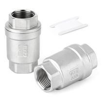 Válvula de retenção vertical TAISHER 304 em aço inoxidável 1 fêmea Válvula de retenção vertical TAISHER 304 em aço inoxidável 1 fêmea