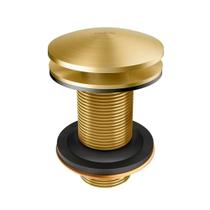 Válvula de Saída D'água Click Clack Ouro Escovado 00922472 Válvula de Saída D'água Click Clack Ouro Escovado 00922472