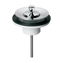 Válvula de saída d'água universal com tampa de metal Docol Luxo, 90004443006 - Docol