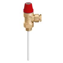 Valvula de seguranca TP 1/2"M X 15 4 bar 90C Caleffi Vermelh Valvula de seguranca TP 1/2"M X 15 4 bar 90C Caleffi Vermelh