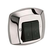 Válvula Descarga 484 1.1/2'' Cromado/preto - Docol