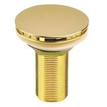 Válvula Dourada Pia Cuba Banheiro Lavabo Click Up Inox Válvula Dourada Pia Cuba Banheiro Lavabo Click Up Inox