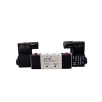 Válvula Duplo Solenoide 5/2 Vias 1/8'' 24v 4v22006bg Airtac