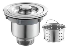 Válvula Ecológica 4.1/2'' Ralo - Aço Inox 304 Válvula Ecológica 4.1/2'' Ralo - Aço Inox 304