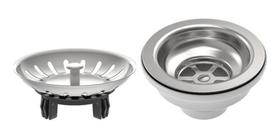 Válvula Econômica 4 1/2 Aço Inox Sem Escape Tramontina