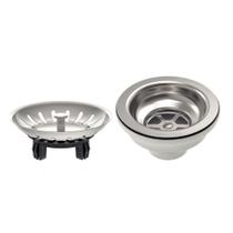 Válvula Econômica Para Pias E Cubas 4 1-2" Sem Escape Em Aço Inox E Polipropileno Válvula Econômica Para Pias E Cubas 4 1-2" Sem Escape Em Aço Inox E Polipropileno