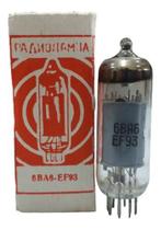 Válvula Eletrônica Novosibirsk 6ba6 = Ef93 Na Caixa Original